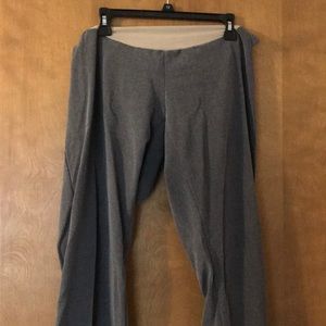 Gray maternity dress pants - like new